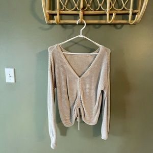 Beige sweater